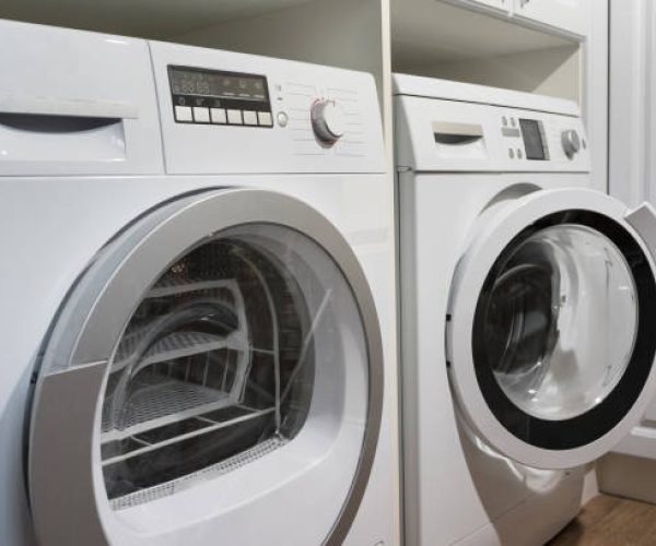 Washing machines, dryer and other domestic appliance equipment in the house